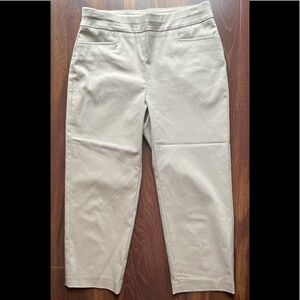 CHICO'S Perfect Stretch Slim Capri Crop Pants US XS/2